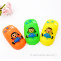 Vinyl Cartoon Slippers Squeaky Dog Toy Pet Products